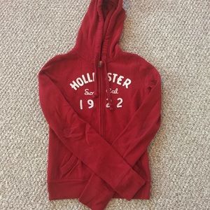 Red Hollister Hoodie